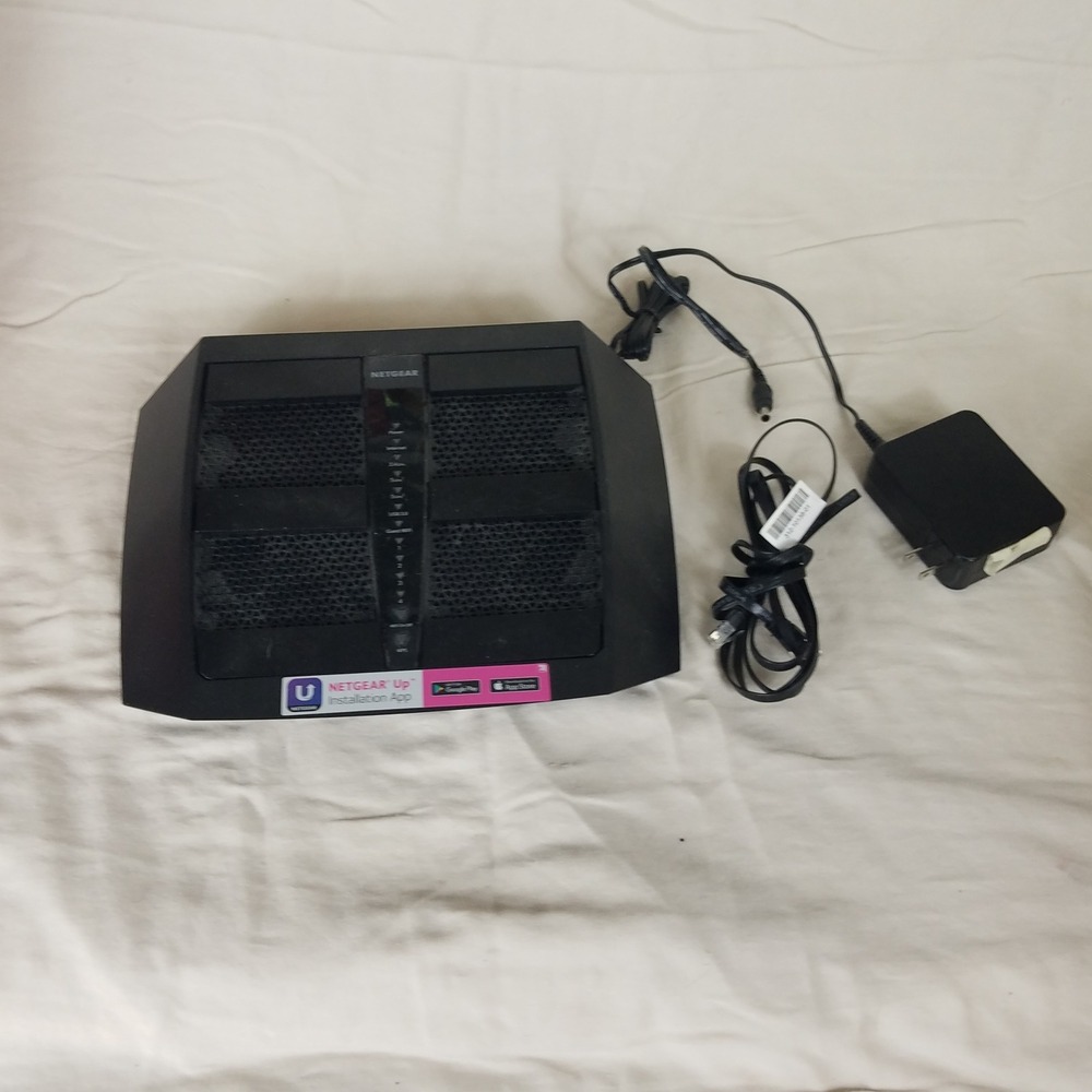 NETGEAR Nighthawk X6S R7900P WiFi Router AC3000 Black Excellent Tri-Band MU-MIMO - Picture 3 of 7